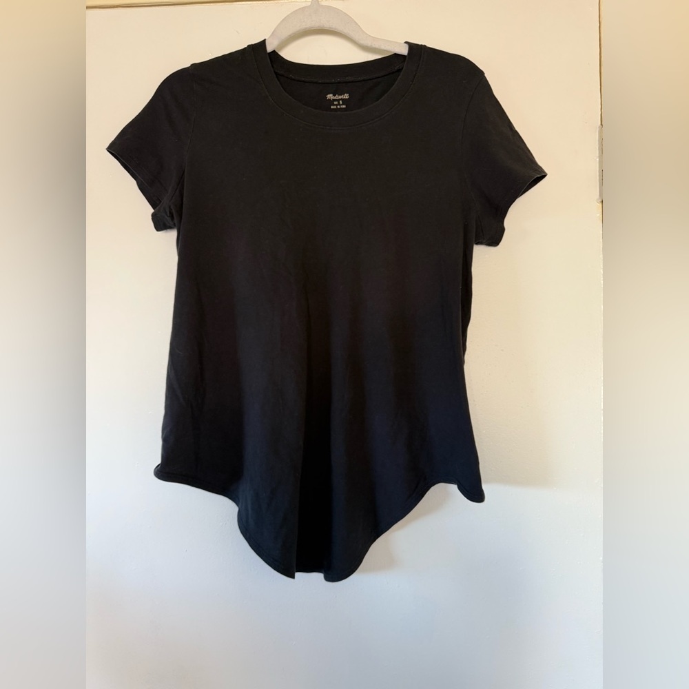 Madewell Black Short Sleeve Tee